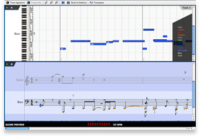 Create a printable score